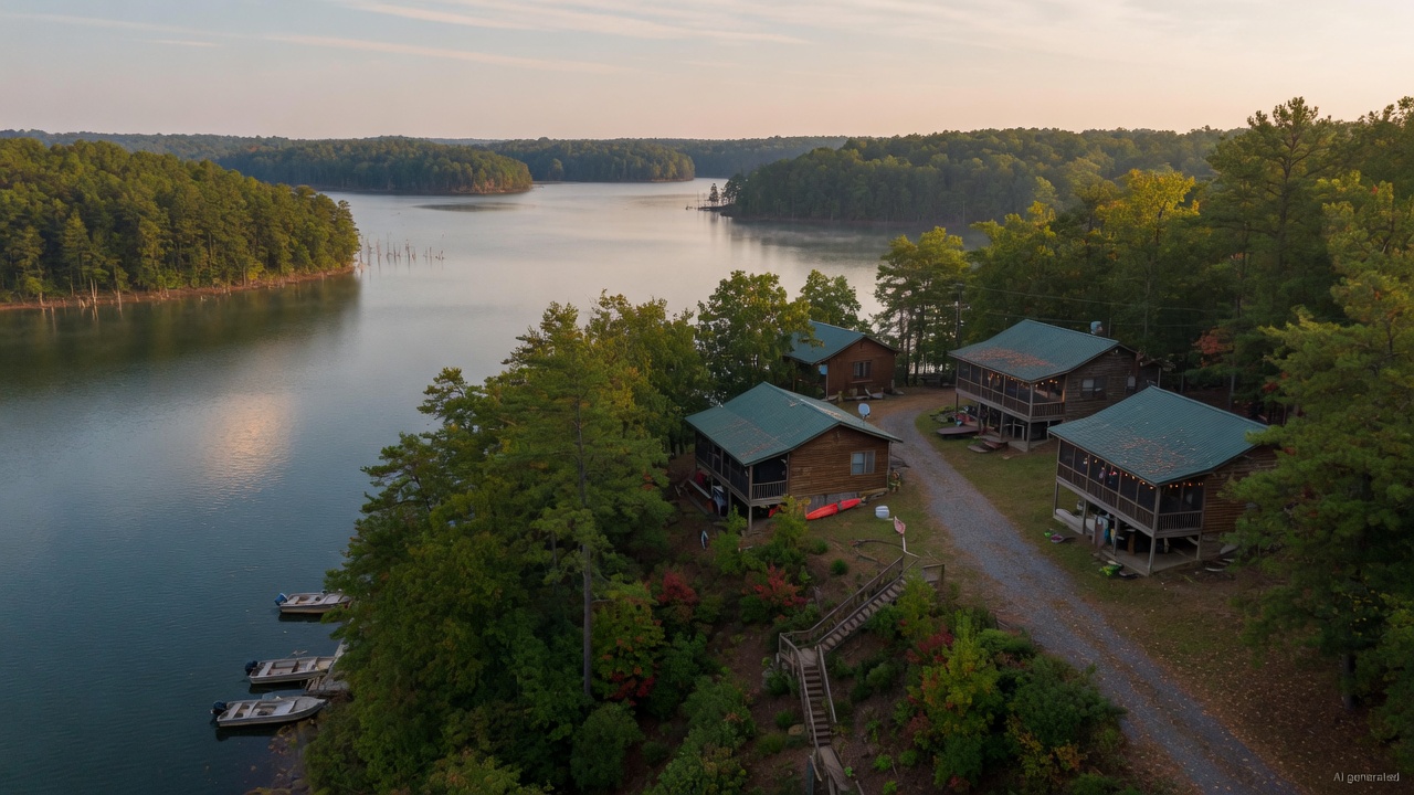 Lake Chesdin cabins & rentals