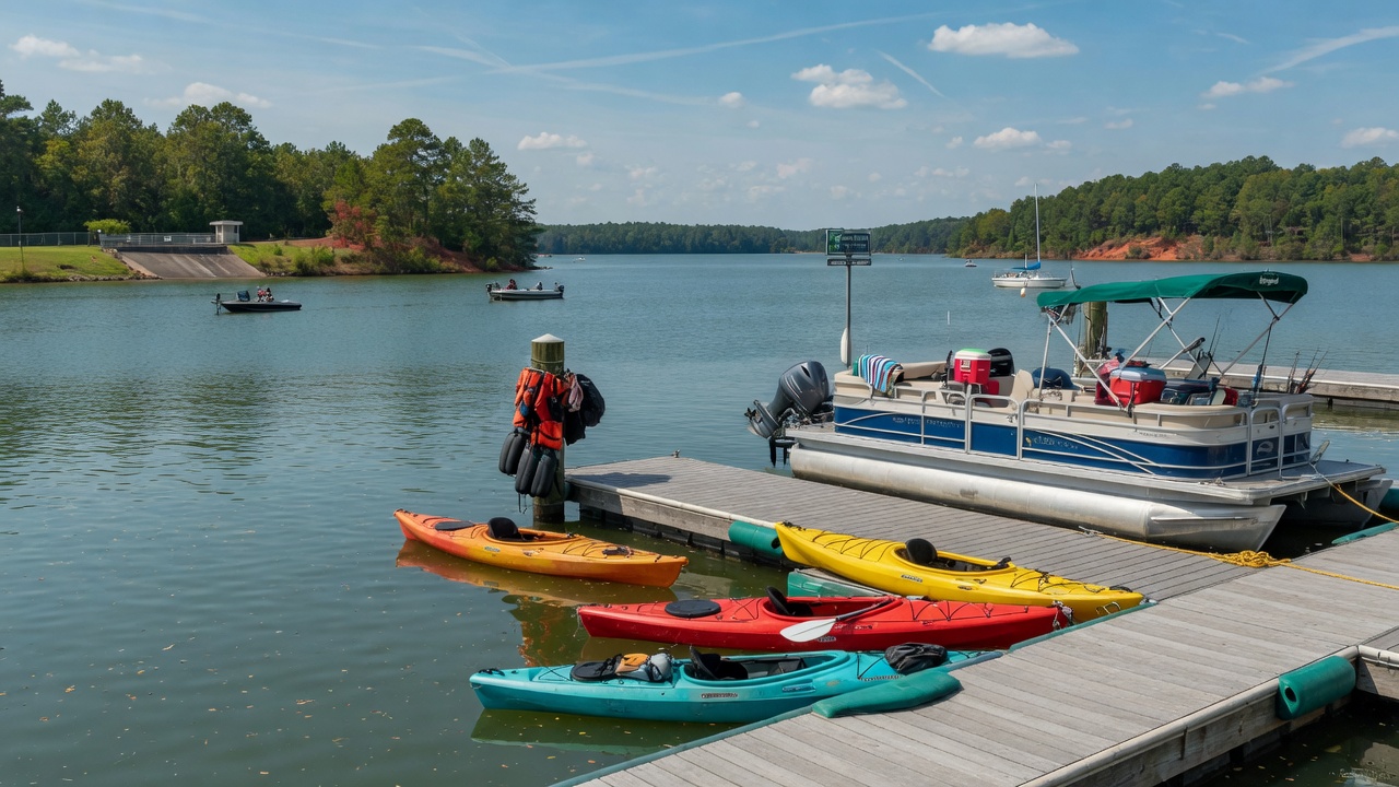 Lake Crabtree boat rentals