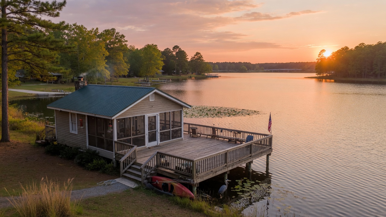 Lake Crabtree cabins & rentals