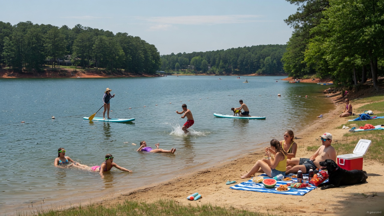Lake Devin things to do