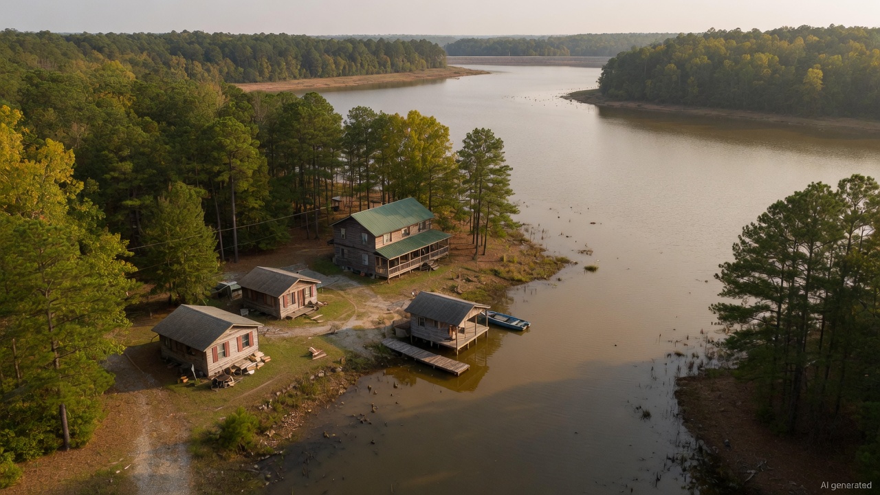 Lake Edgar Brown cabins & rentals