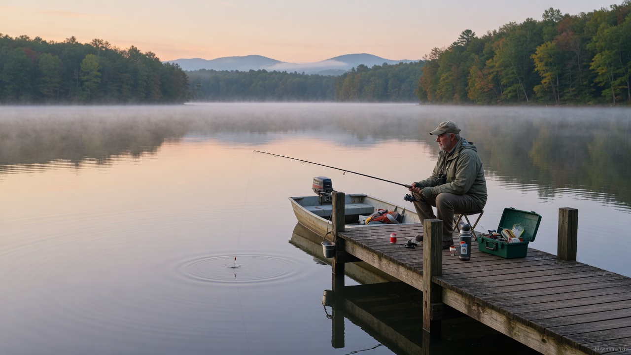 Lake Emory fishing