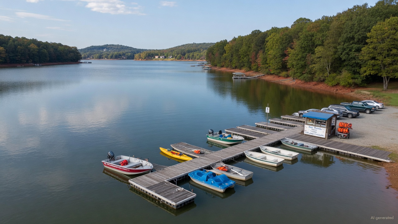 Lake Frederick boat rentals