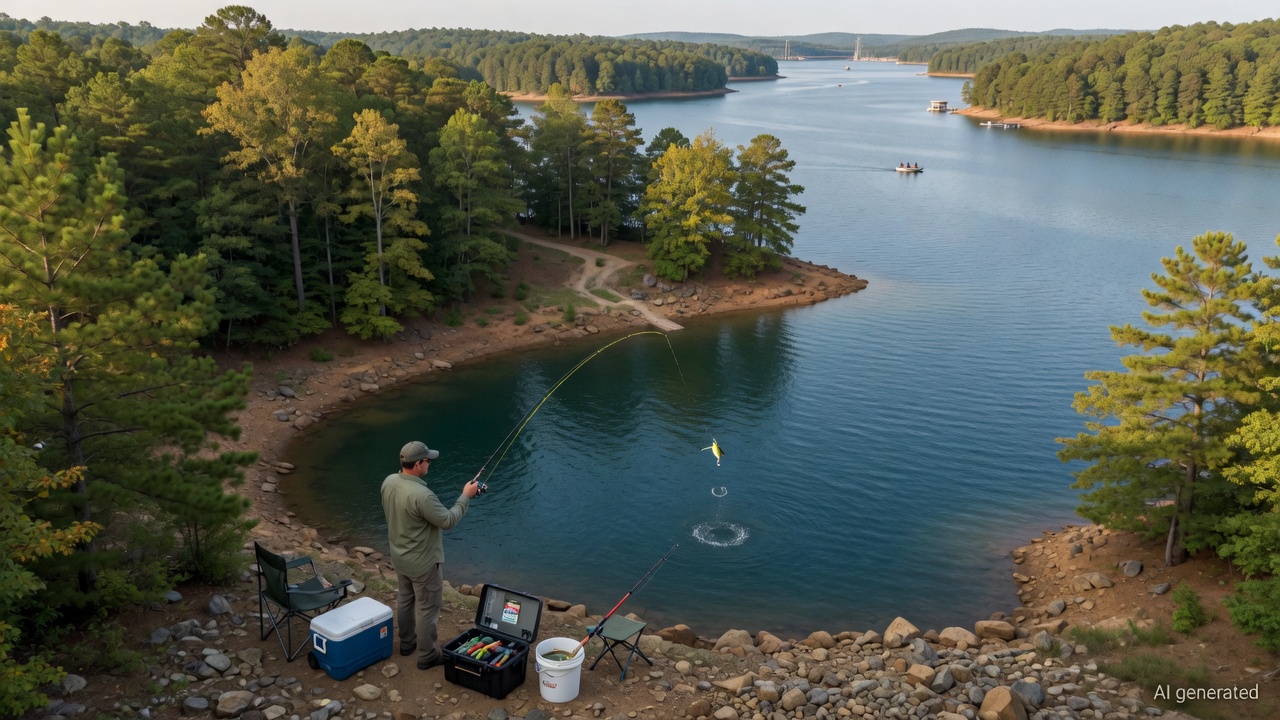 Lake Gaston fishing