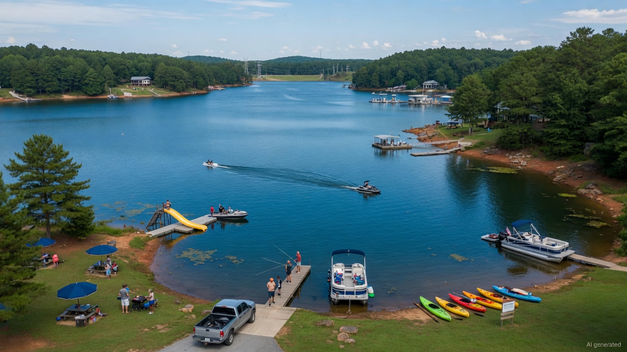 Lake Gaston things to do