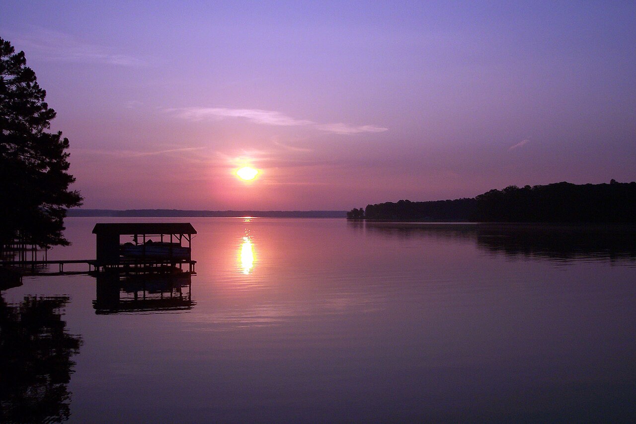 Lake Gaston water level