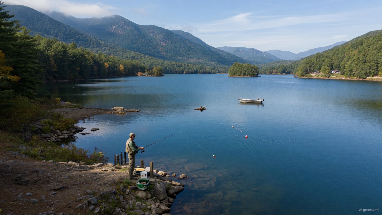 Lake Glenville fishing