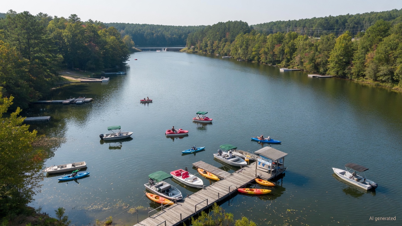 Lake Gordon boat rentals