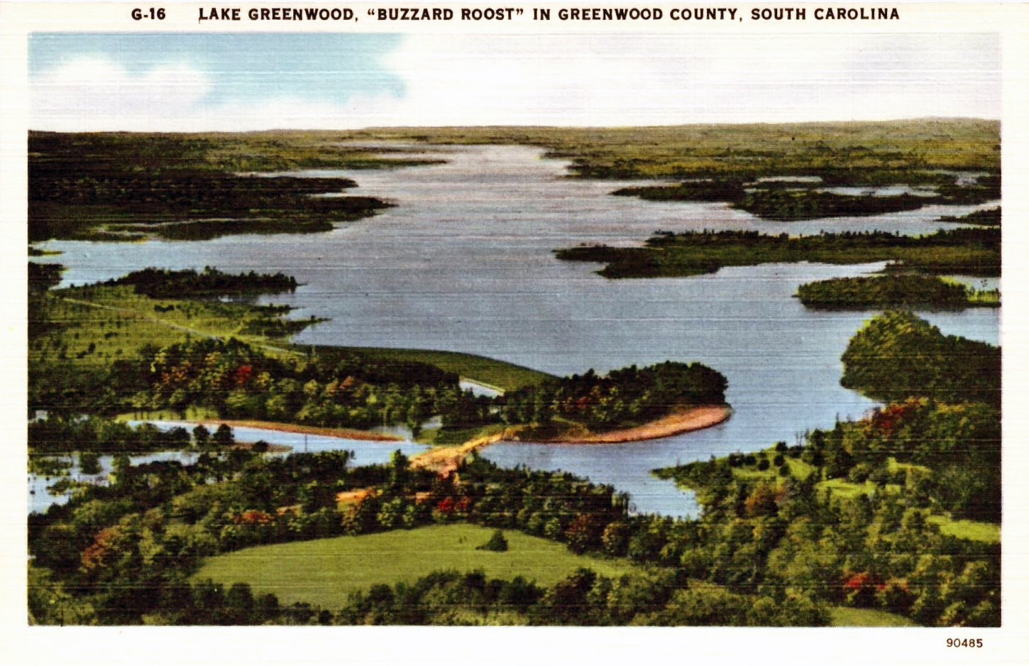 Lake Greenwood water level