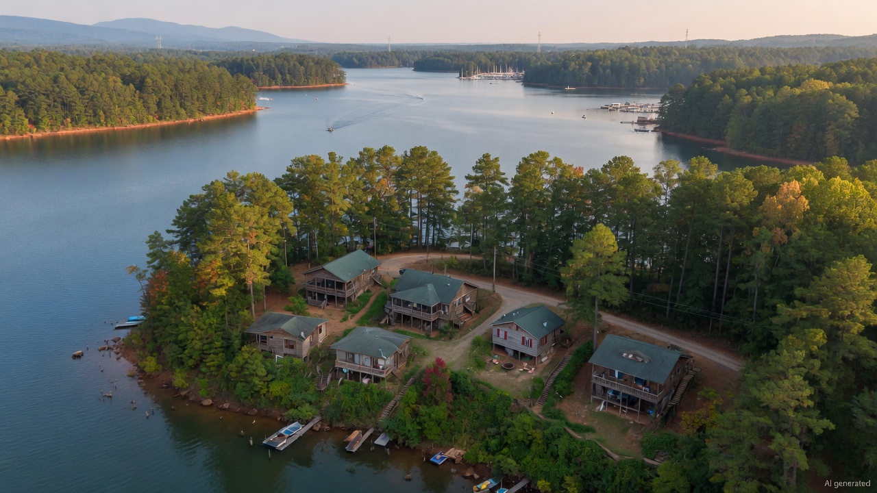 Lake Hartwell cabins & rentals