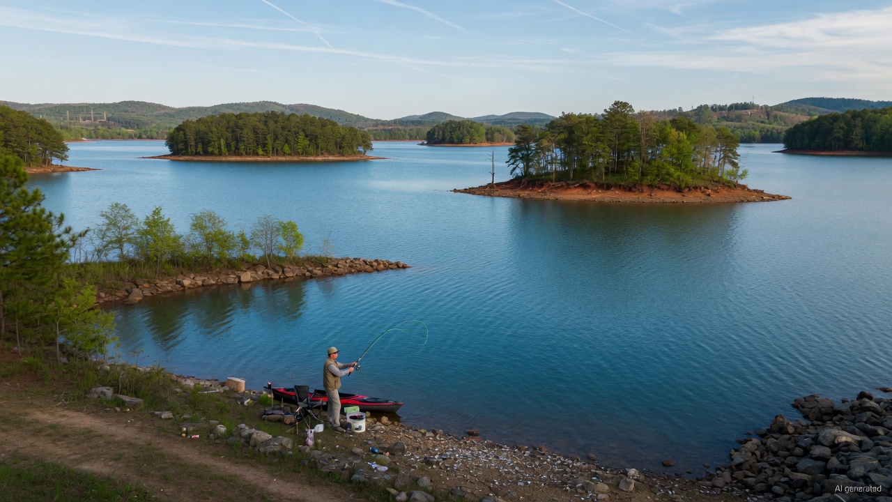 Lake Hickory fishing