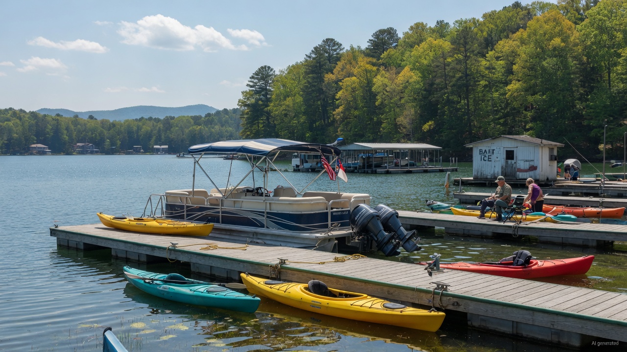 Lake Higgins boat rentals