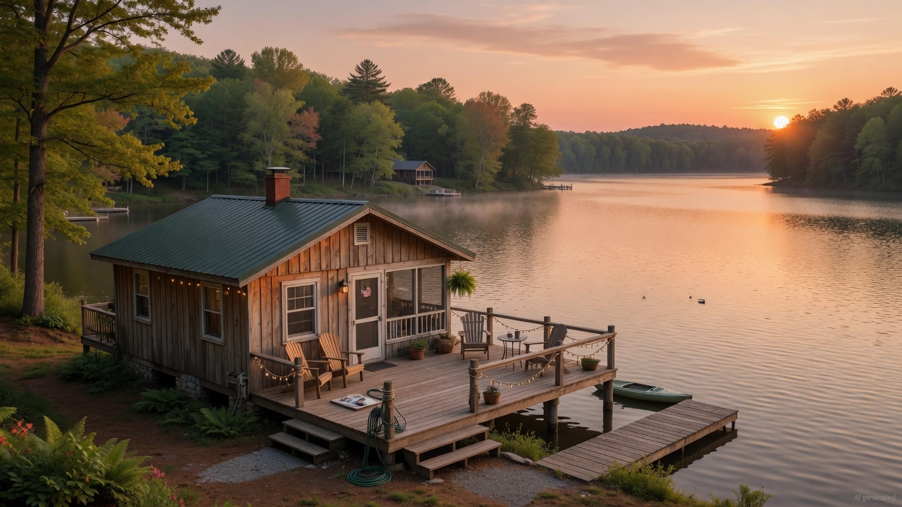 Lake Higgins cabins & rentals