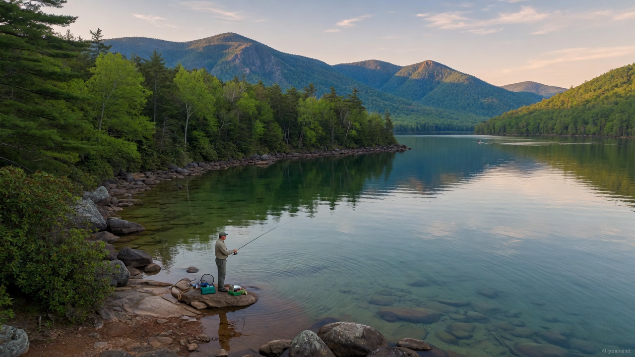 Lake Jocassee fishing