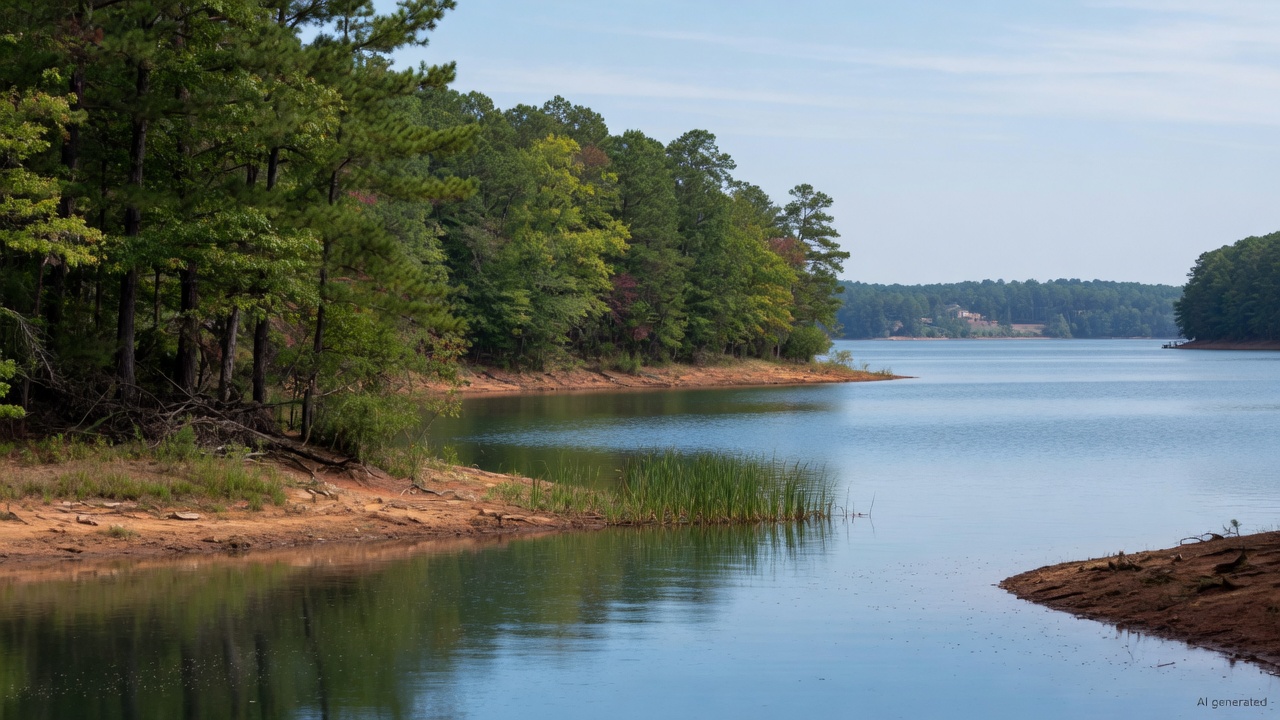 Lake John D Long water level
