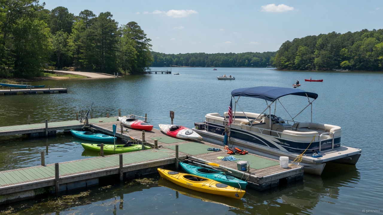 Lake Johnson boat rentals