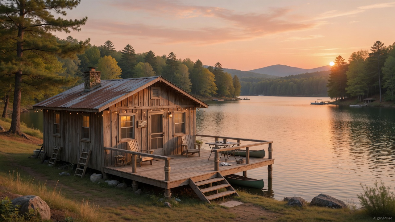 Lake Julian cabins & rentals