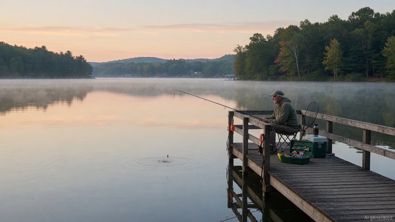 Lake Julian fishing