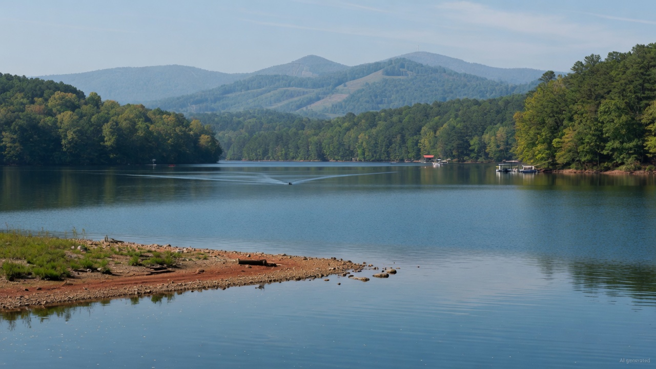 Lake Keowee water level