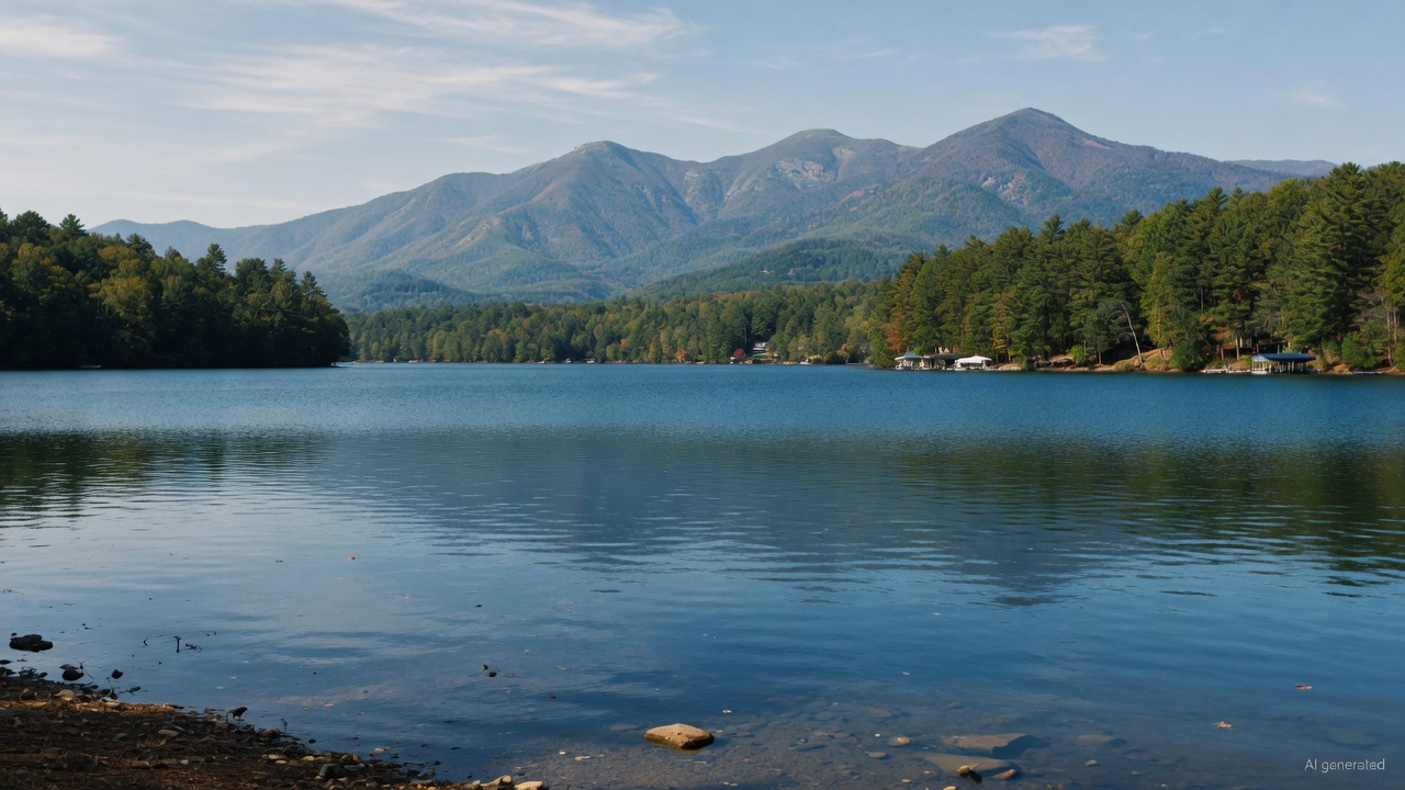 Lake Lure water level