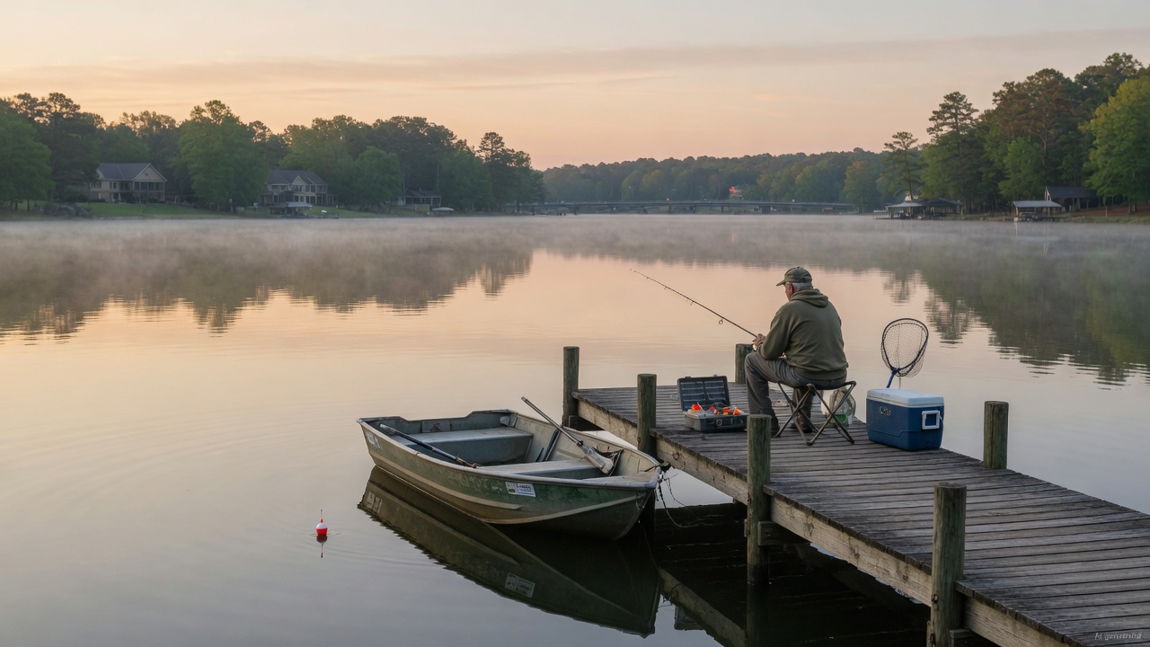 Lake Lynn fishing