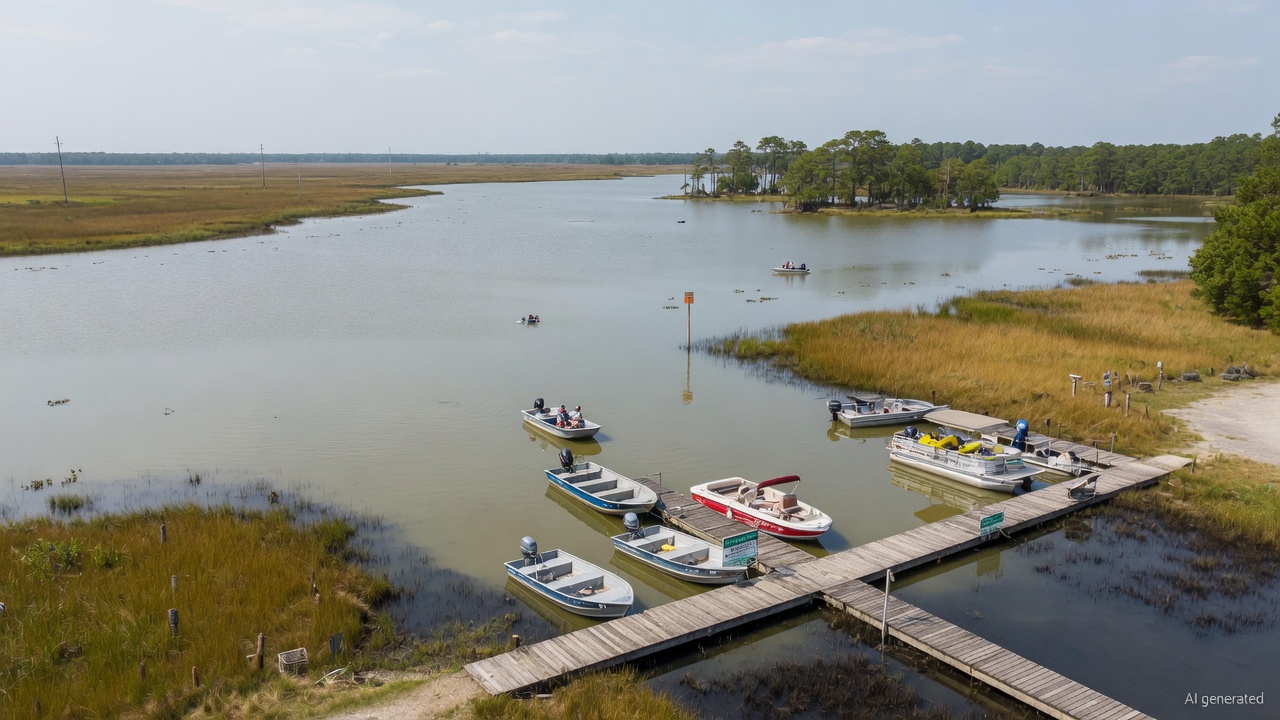 Lake Mattamuskeet boat rentals