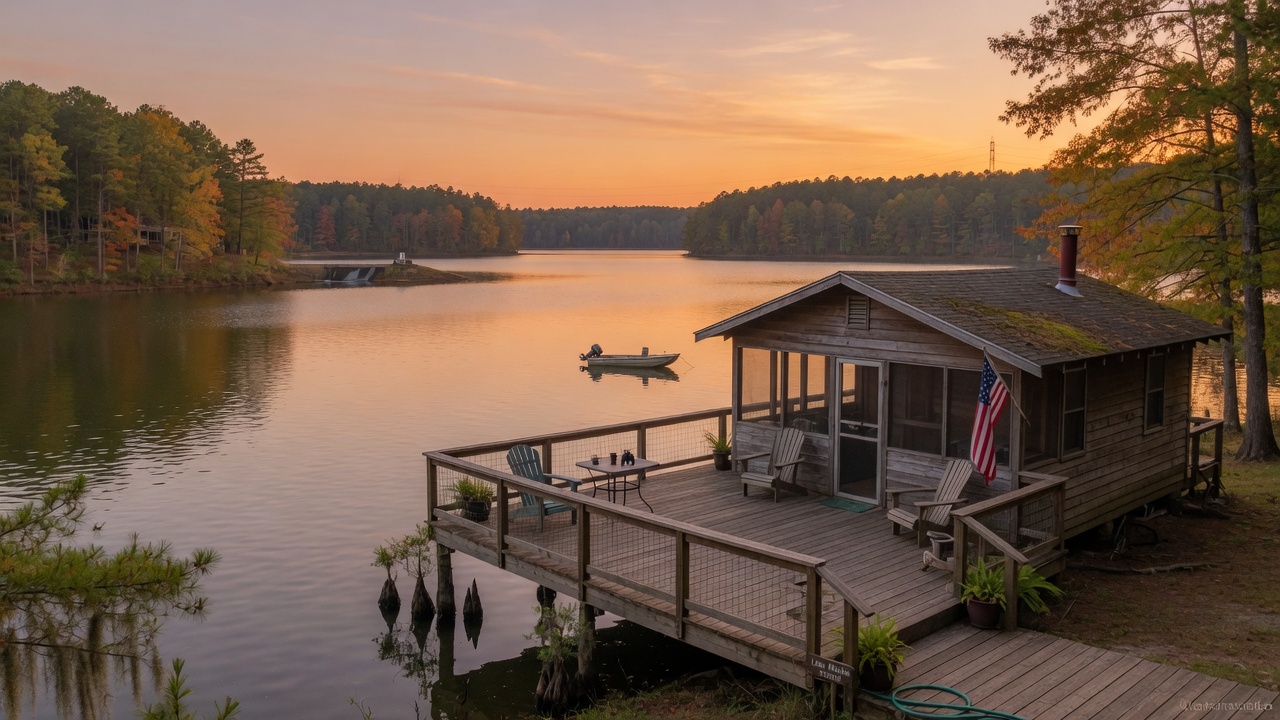 Lake Michie cabins & rentals