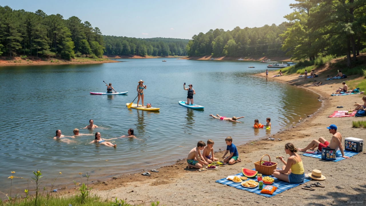Lake Michie things to do