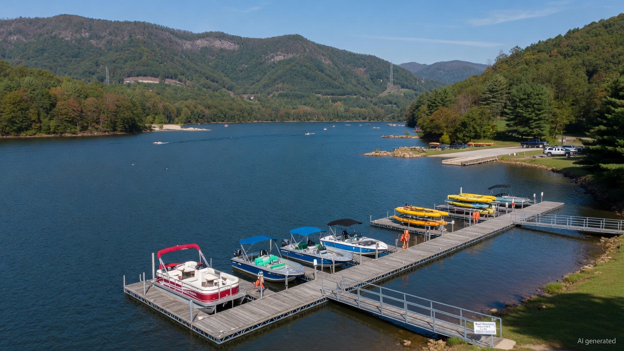 Lake Moomaw boat rentals