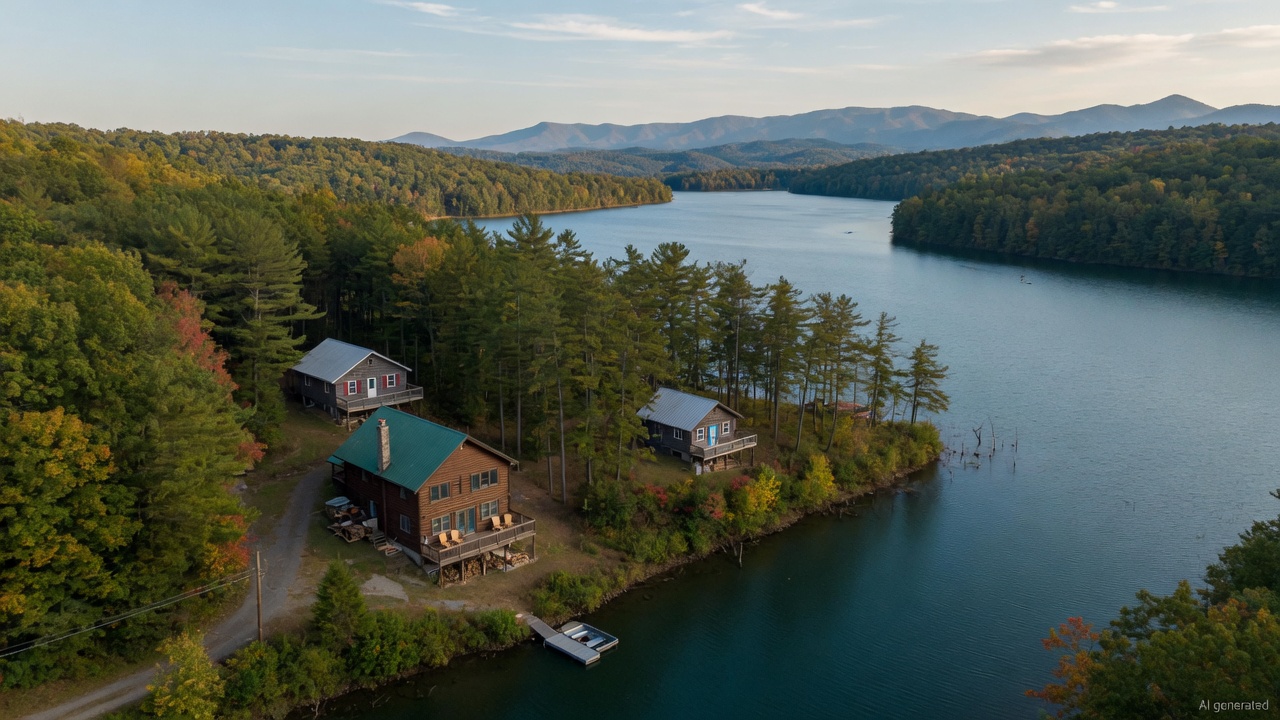 Lake Moomaw cabins & rentals