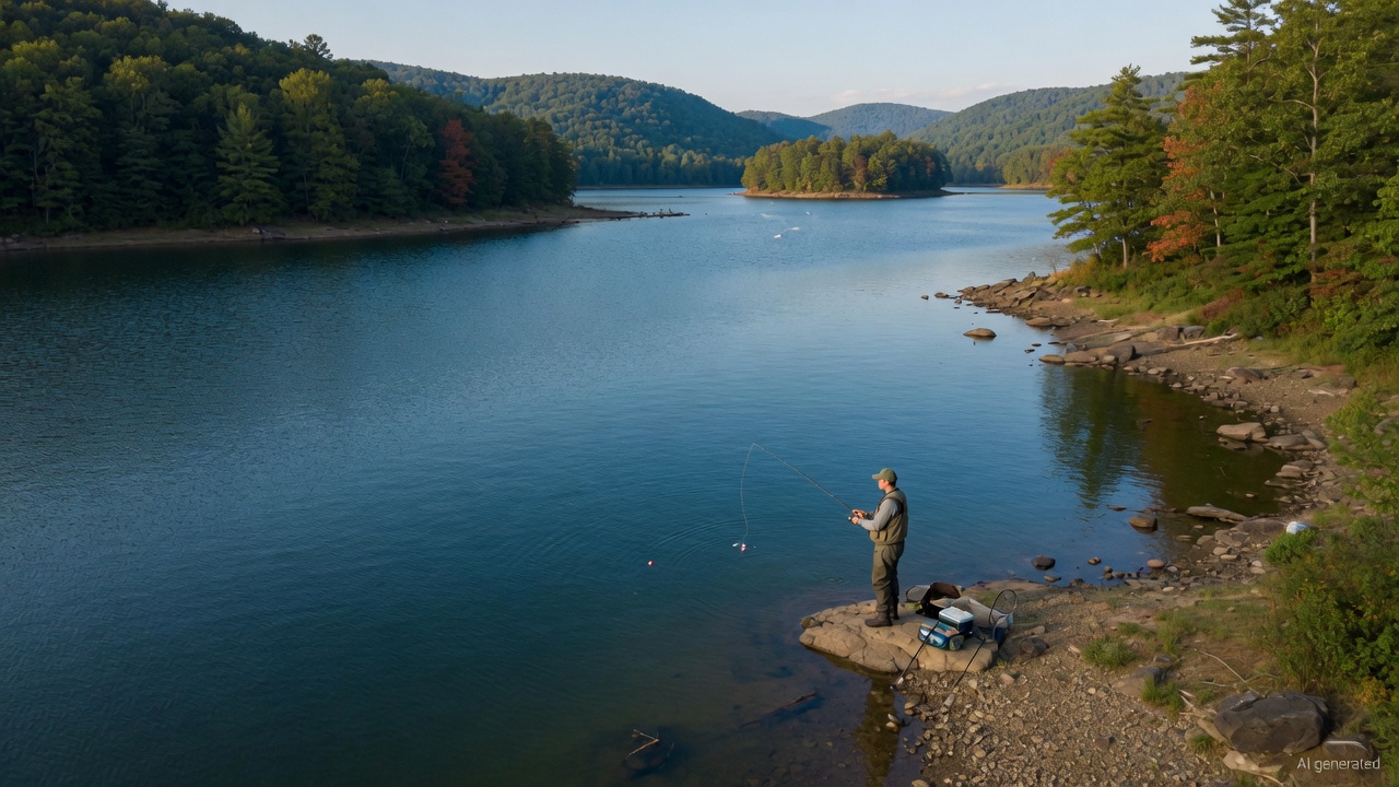 Lake Moomaw fishing