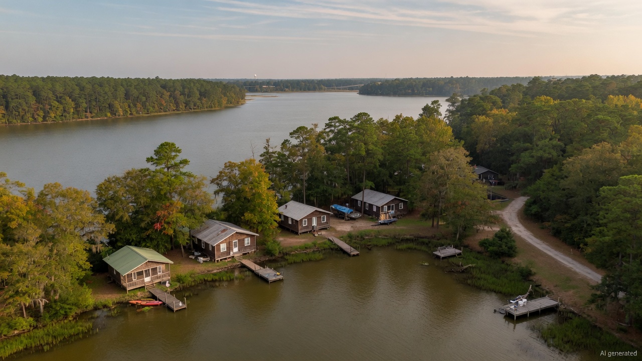 Lake Moultrie cabins & rentals