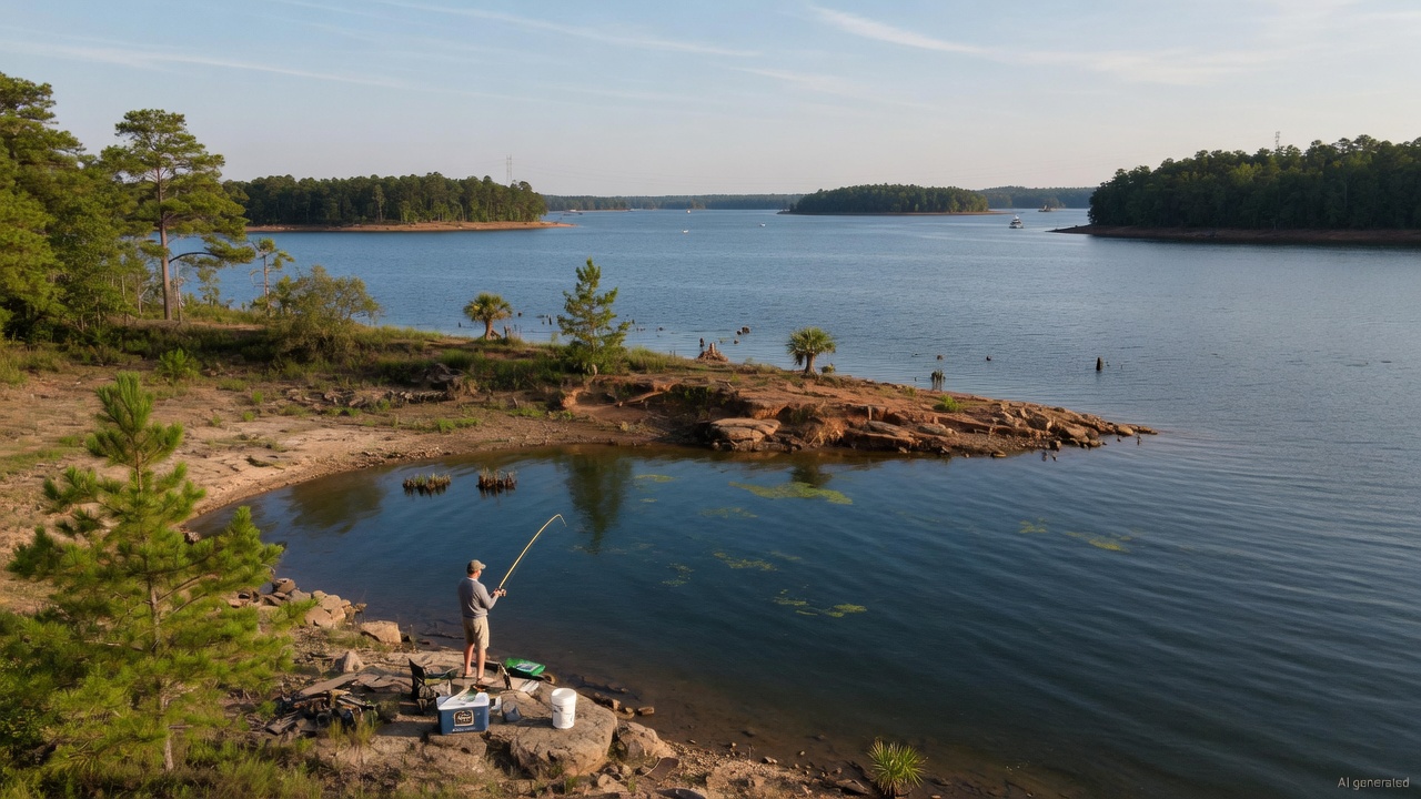 Lake Murray fishing