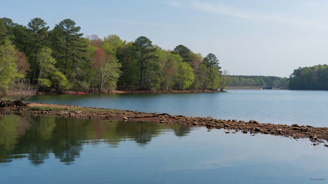 Lake Nelson water level