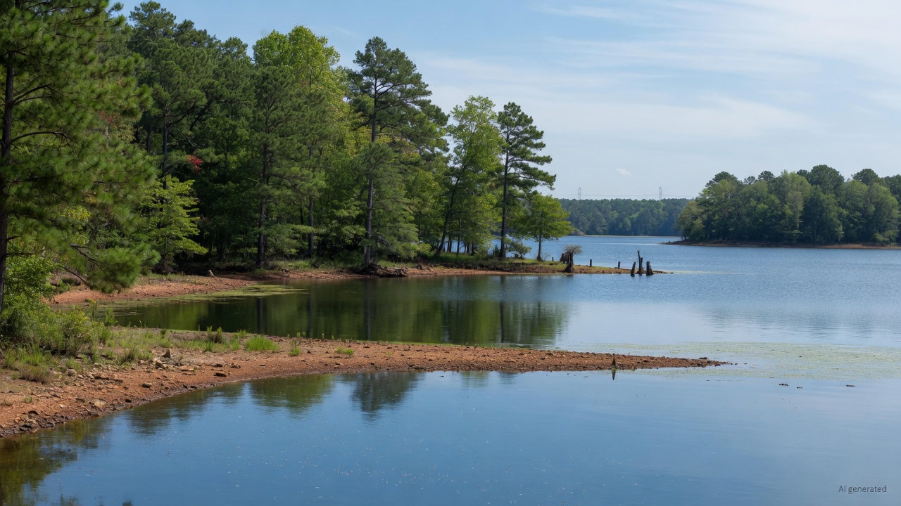 Lake Oliphant water level