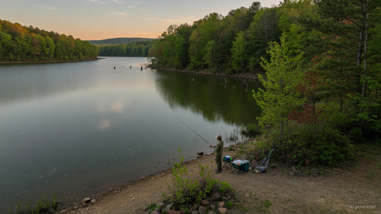 Lake Orange fishing