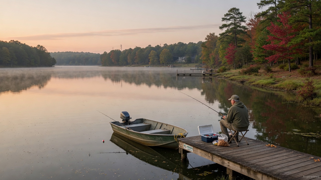 Lake Raleigh fishing