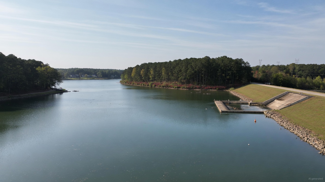 Lake Raleigh water level