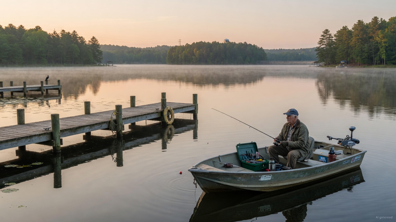 Lake Reidsville fishing
