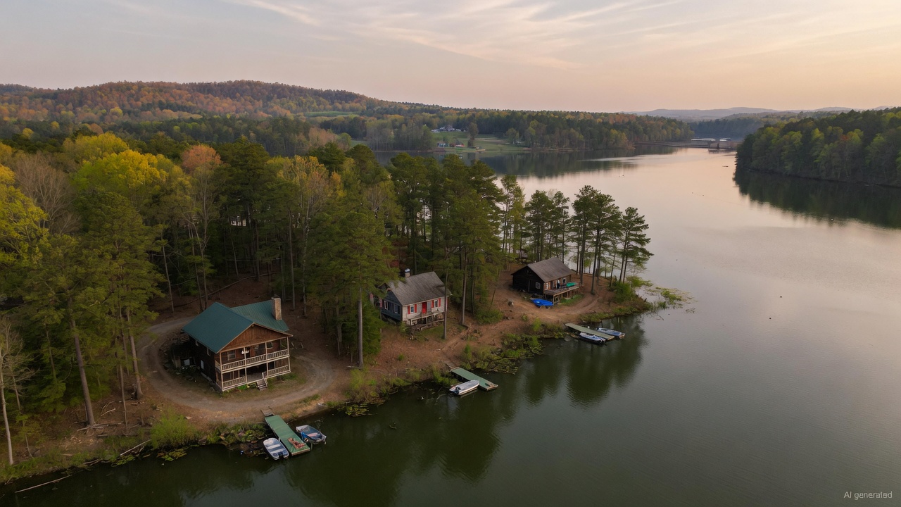 Lake Rhodhiss cabins & rentals
