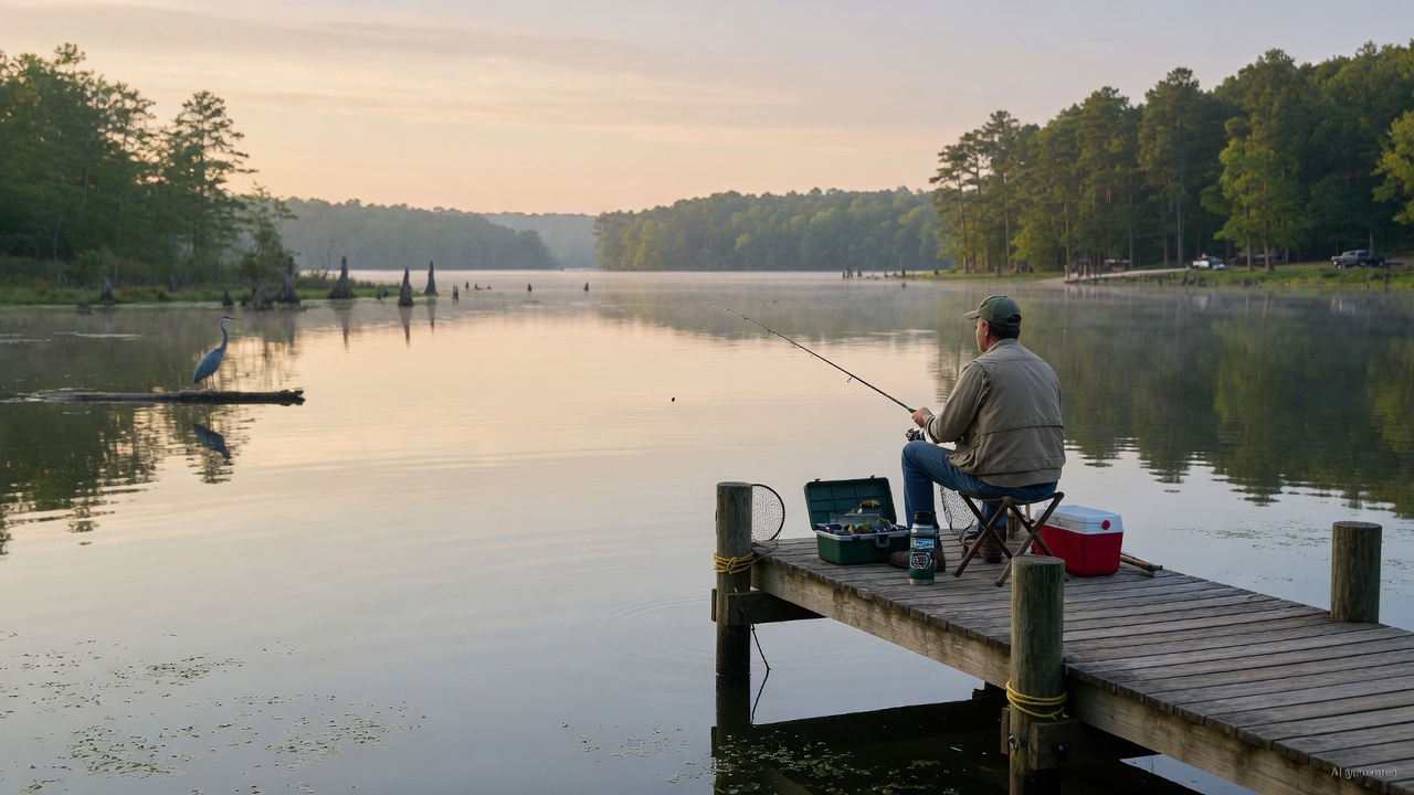 Lake Rim fishing