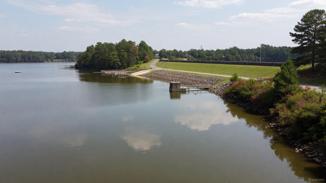 Lake Rim water level
