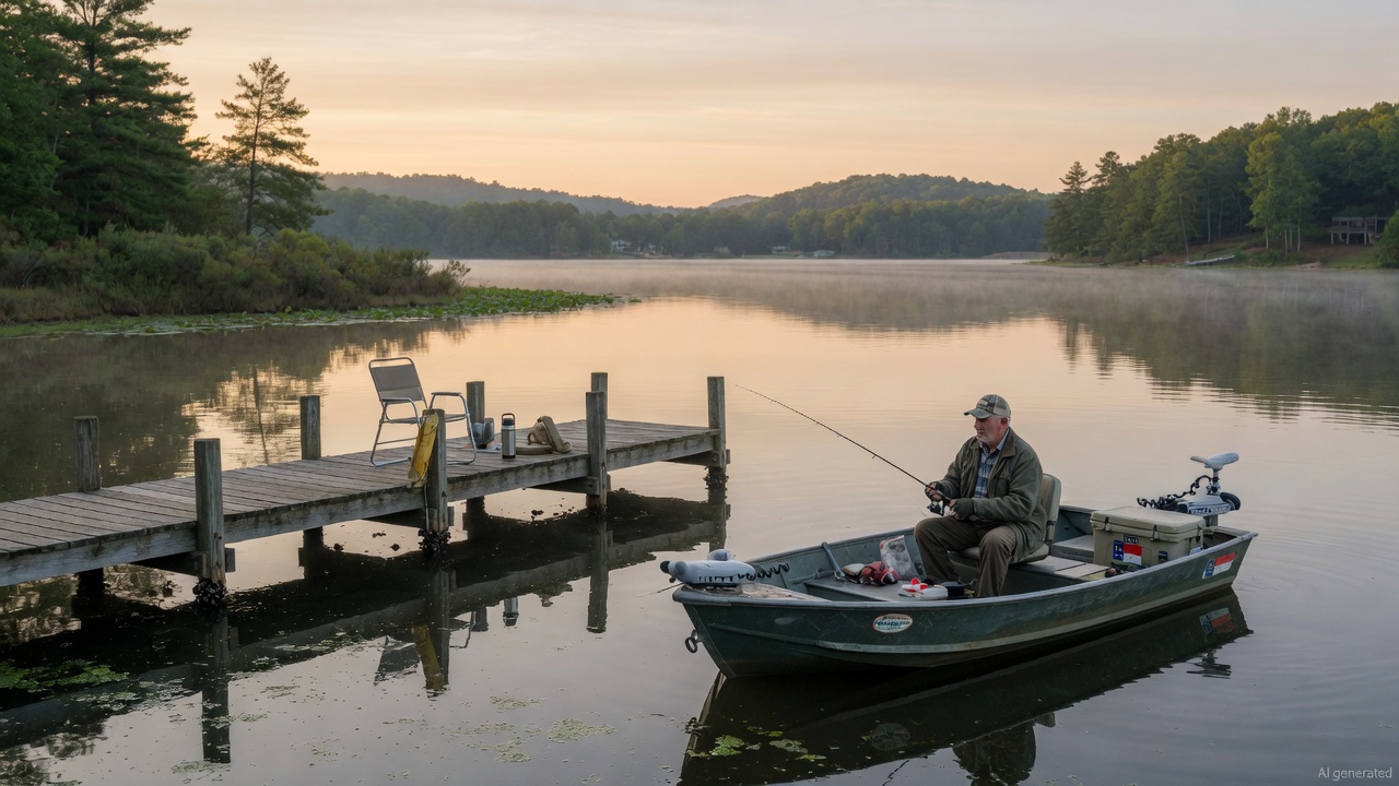 Lake Roxboro fishing