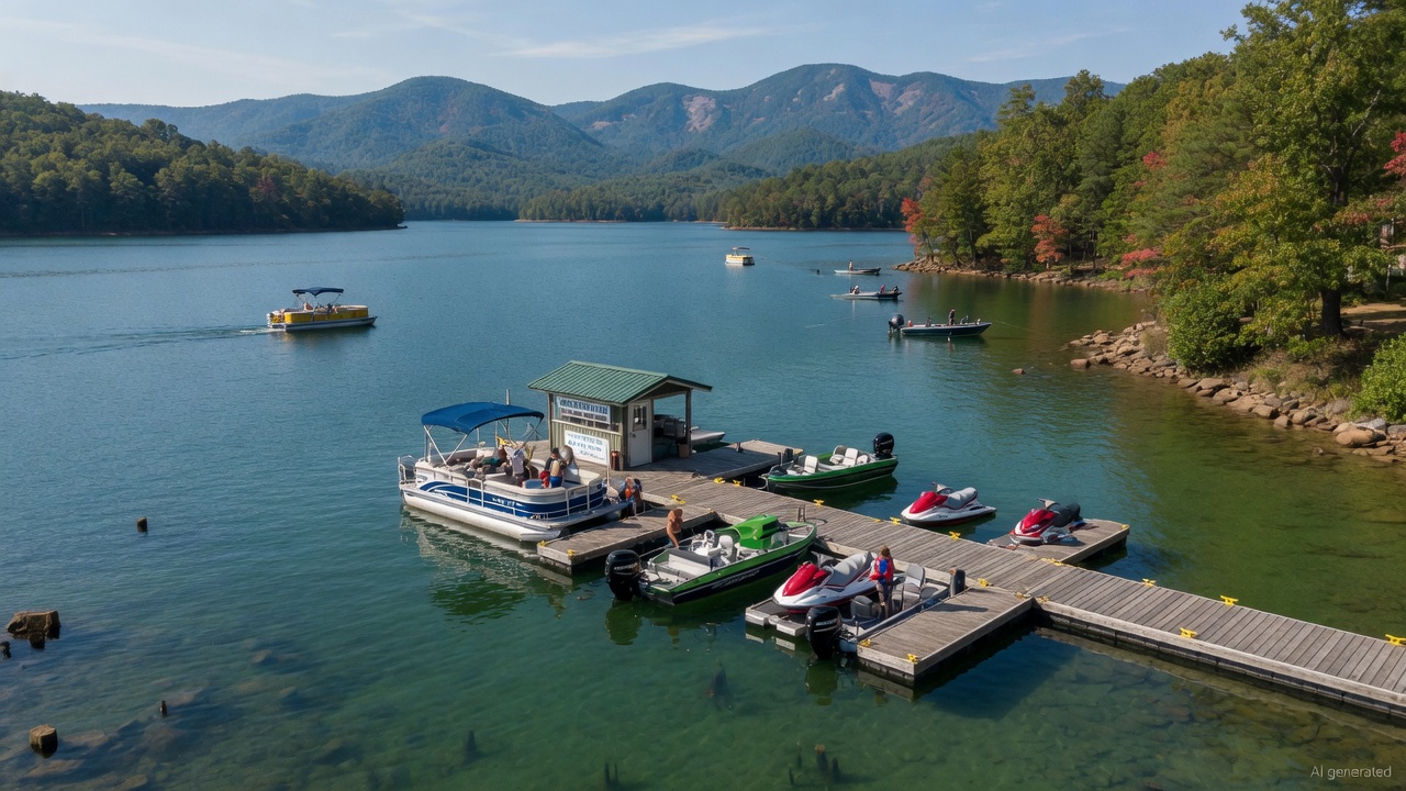 Lake Secession water level