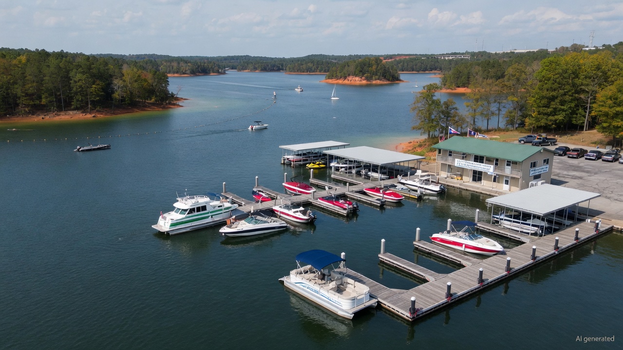 Lake Strom Thurmond cabins & rentals