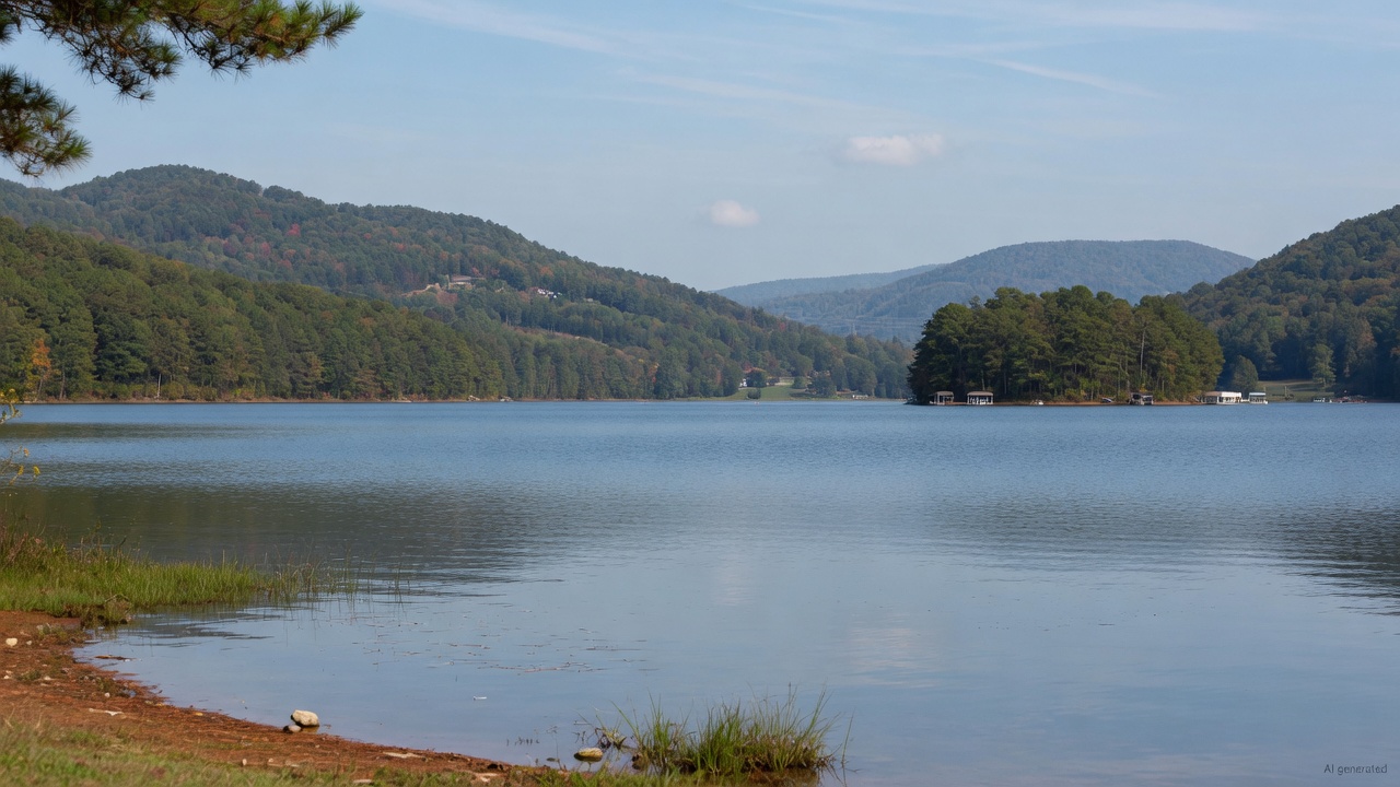 Lake Thicketty water level