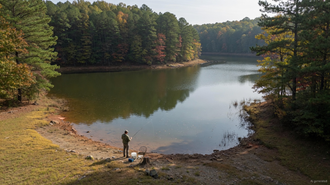 Lake Tillery fishing