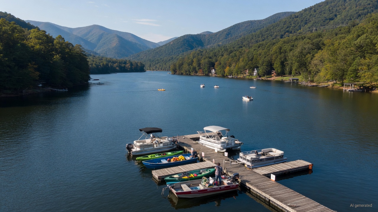 Lake Toxaway fishing