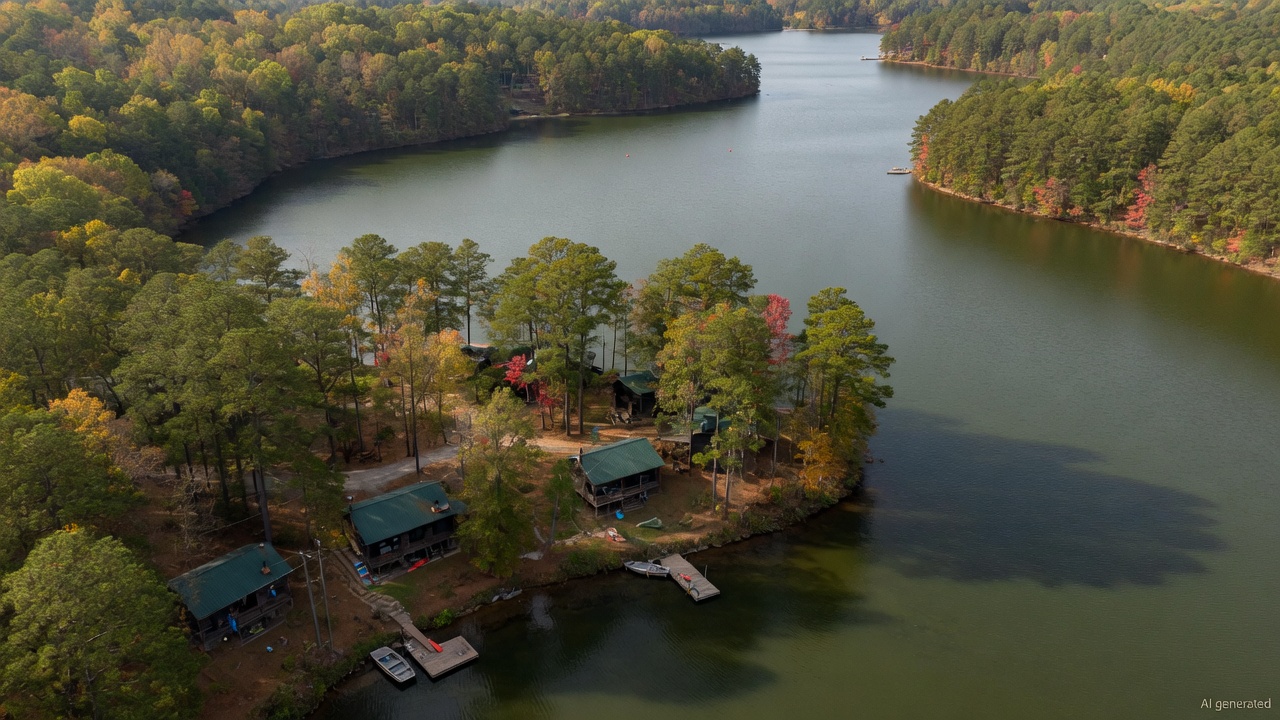 Lake Wallace cabins & rentals