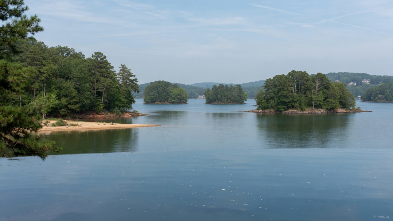 Santeetlah Lake water level